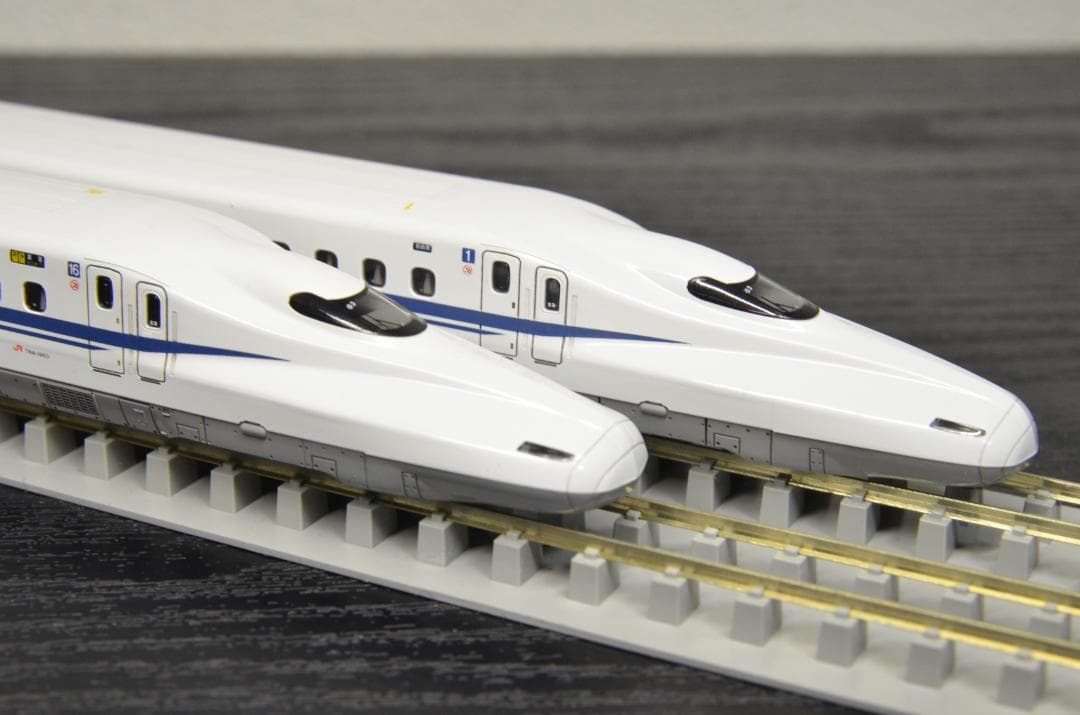【軽加工品】KATO N700A 東海道新幹線 16両フルセット 自作室内灯付き