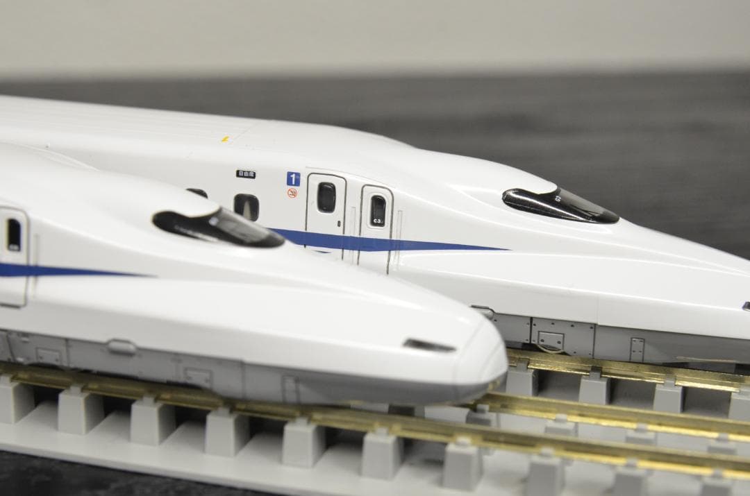 【軽加工品】KATO N700A 東海道新幹線 16両フルセット 自作室内灯付き