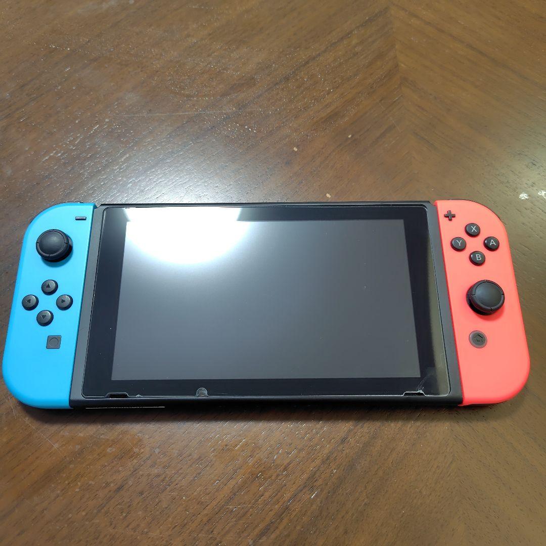 nintendo switch （後期モデル）本体　中古　フルセット