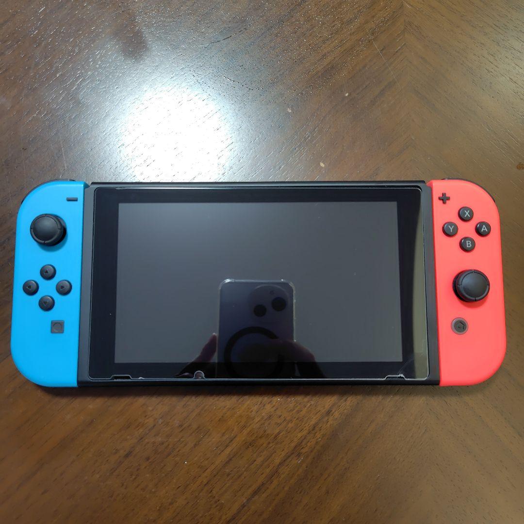 nintendo switch （後期モデル）本体　中古　フルセット