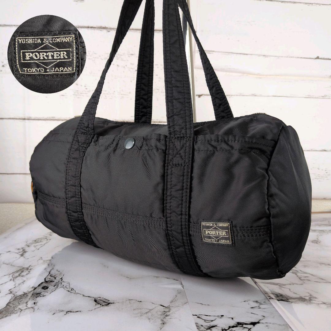 【美品】ポーター☆タンカー　ミニボストン　ブラック