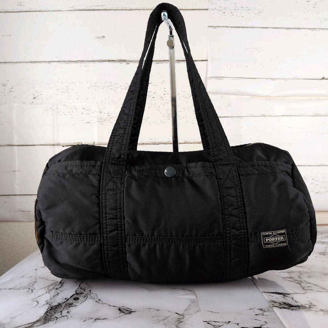 【美品】ポーター☆タンカー　ミニボストン　ブラック