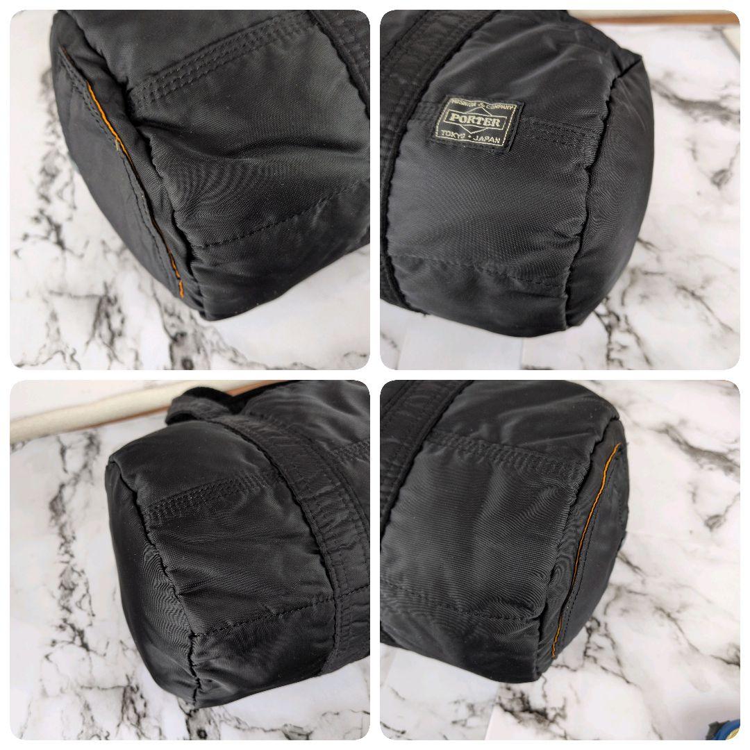 【美品】ポーター☆タンカー　ミニボストン　ブラック