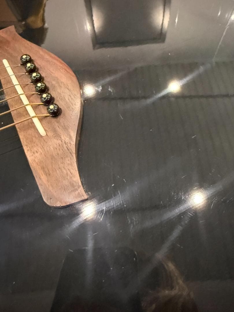 YAMAHA FS720S アコースティックギター ブラック ショルダーケース付