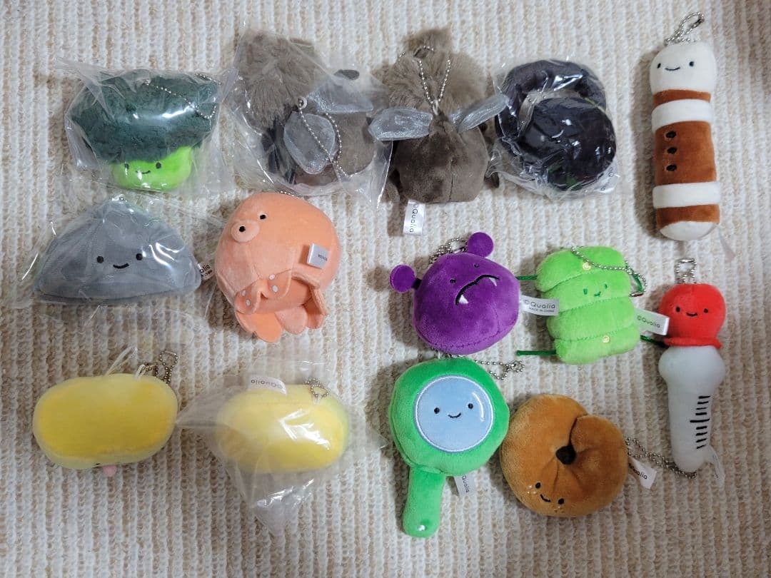 150点以上！！！ クオリア QUALIA にっこりーノ ぬいぐるみ ポーチ