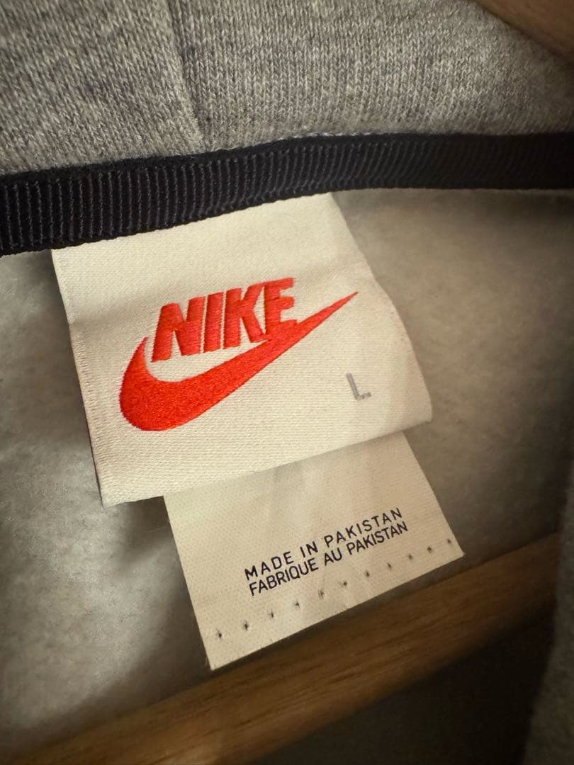 NIKE×STUSSY コラボパーカー Lサイズ グレー