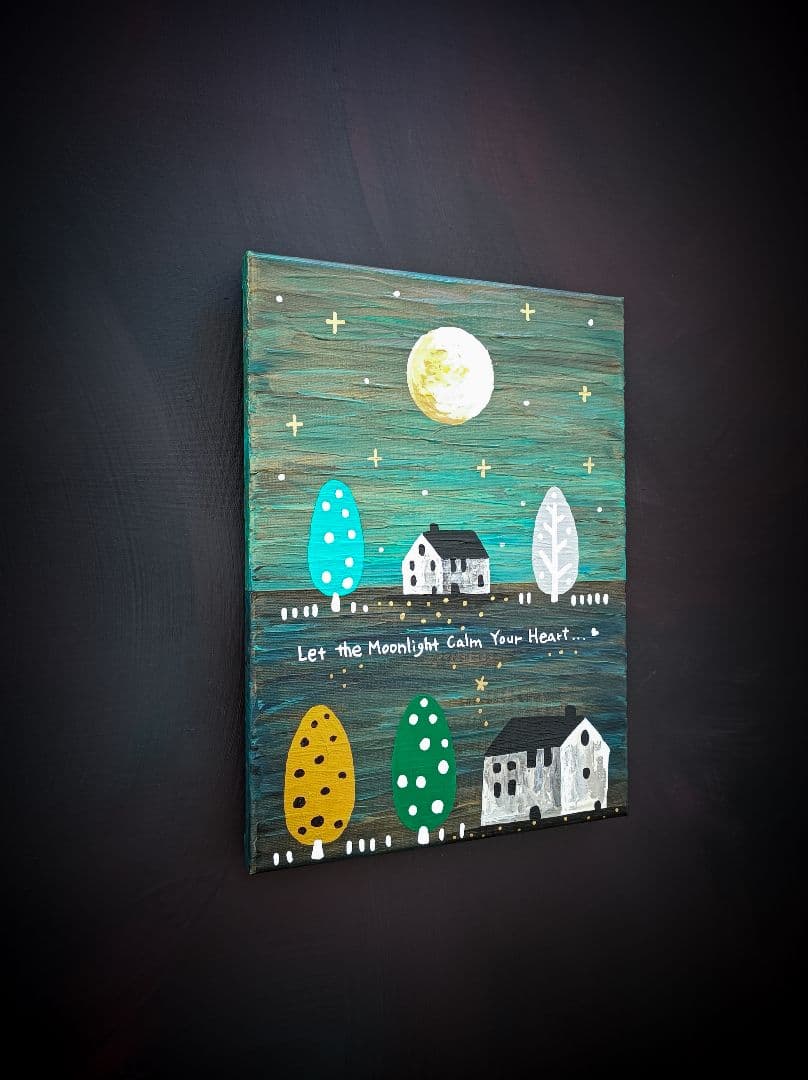 ✿月野乃亜 Unique作品 F4／333×242mm 現代アート