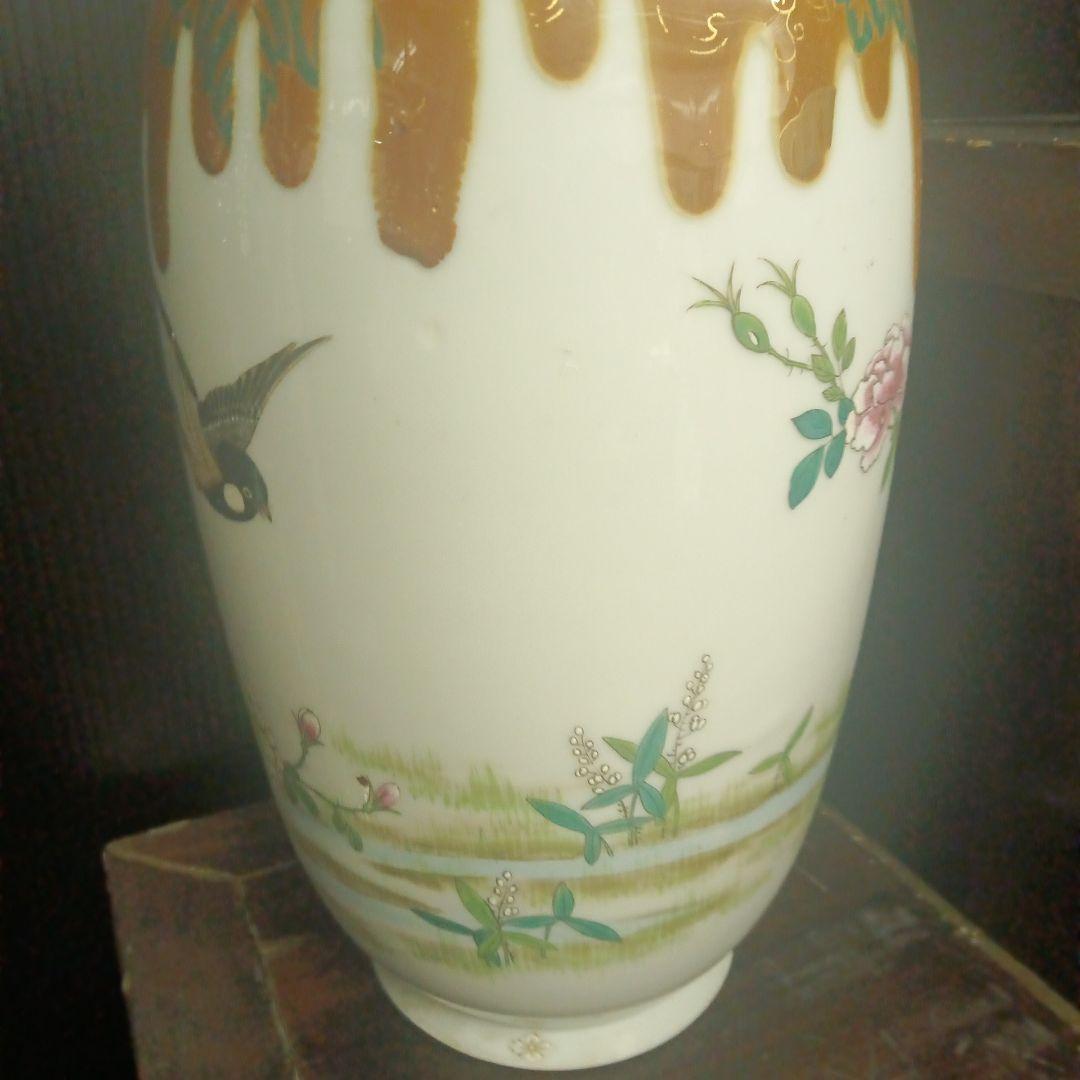 ごはんまま　明治時代　里帰り　瀬戸焼　川本枡吉　花瓶