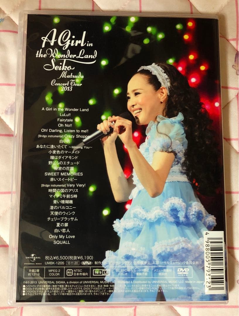 松田聖子CONCERT TOUR DVD 5タイトル