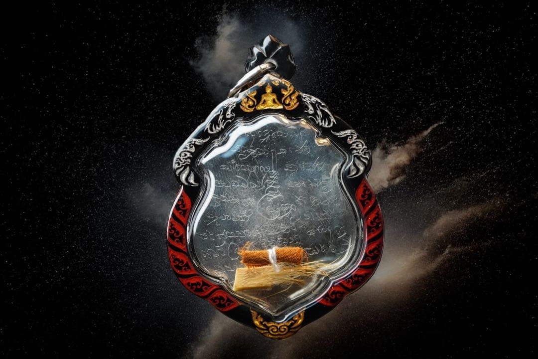 袈裟入り　チャナイ師の伝説の虎王と秘術　プージャオサミンプラ　プラクルアン　D