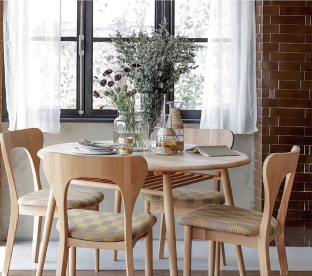 MOMO NATURAL　四人掛ダイニングテーブルMOCHA1100