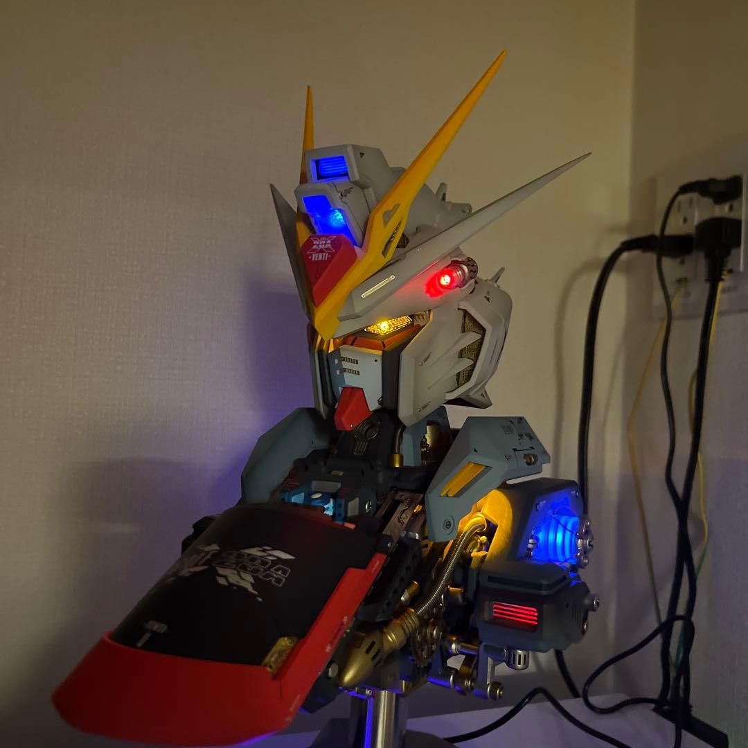 G-system ストフリ 電動発光 可動ヘッド 赤外線感応 リモコン 箱あり