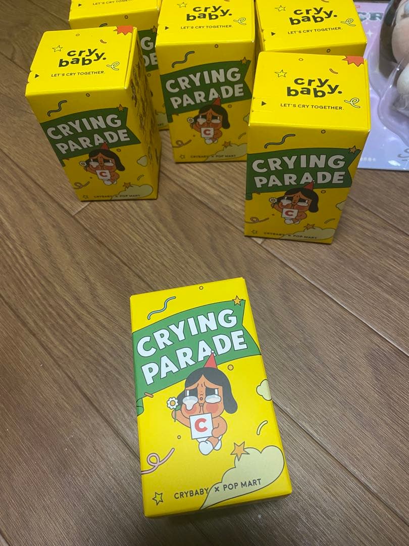 CRYBABY x POP MART CRYING PARADE 6個セット