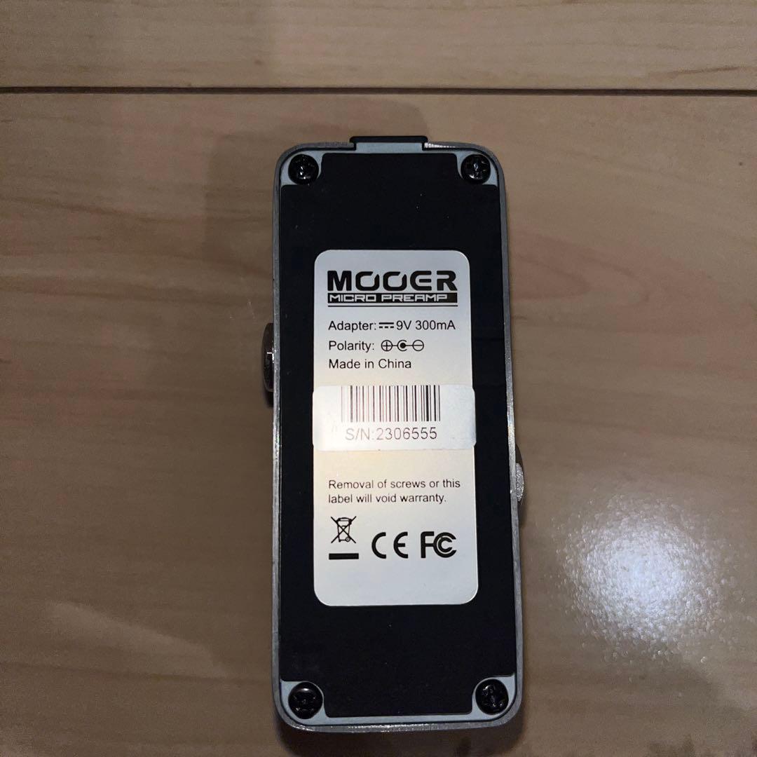 ギター MOOER Micro Preamp 002