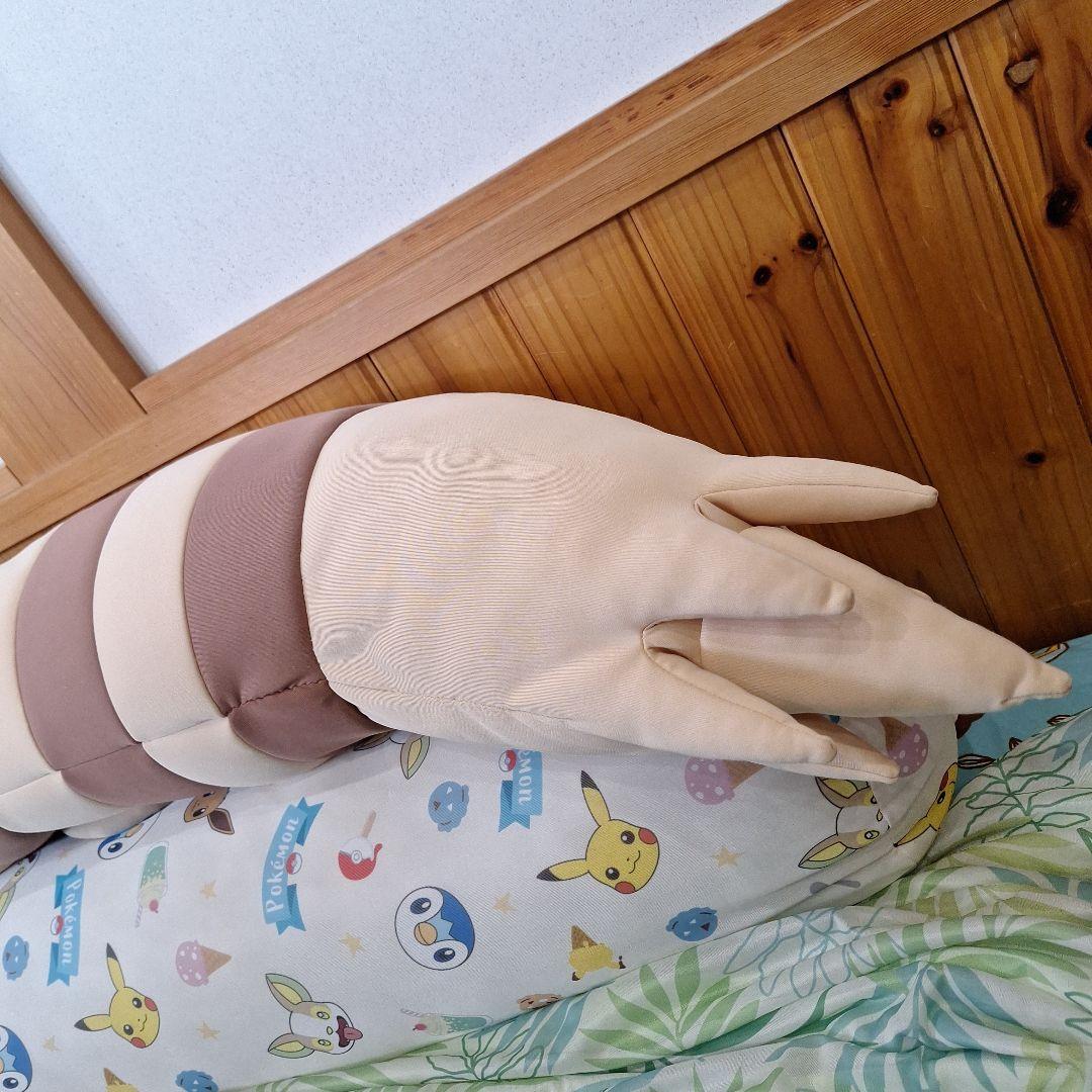 ポケモンセンター　ぎゅっと抱くクッション　オオタチ　ぬいぐるみ