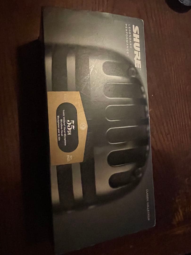 ヒゲ　SHURE 55SH ダイナミックマイク