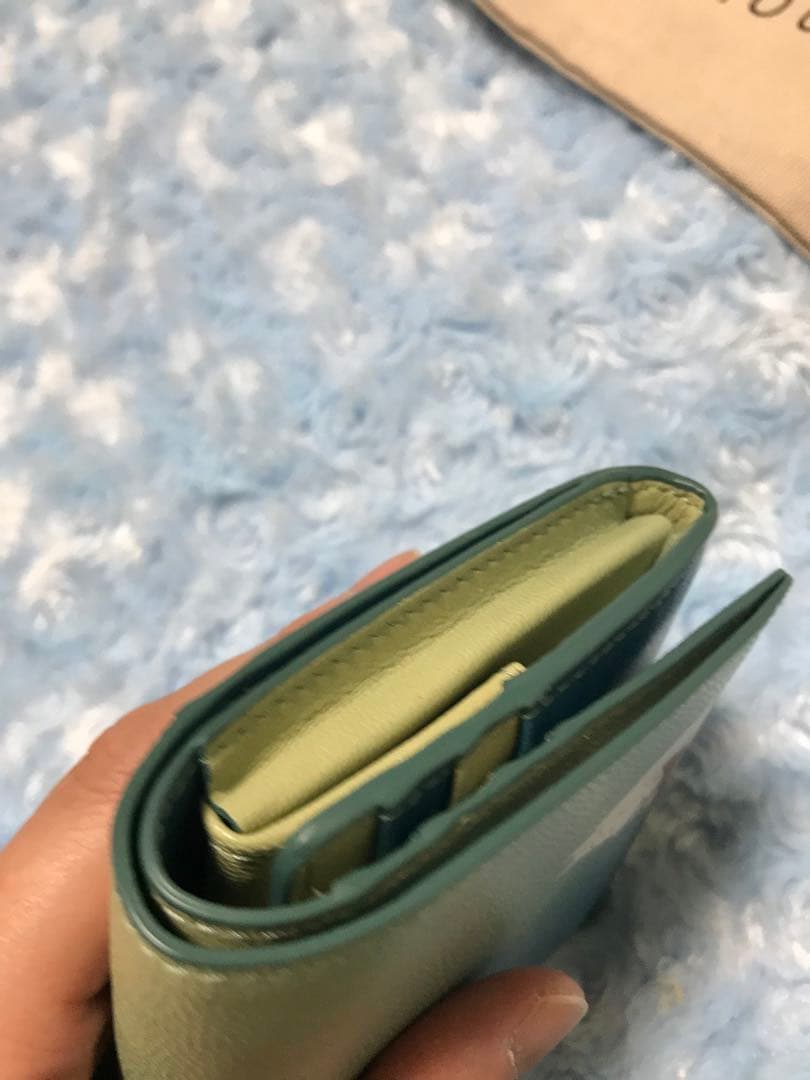 ムーミン　マザーハウス　コラボ　財布　二つ折り　美品