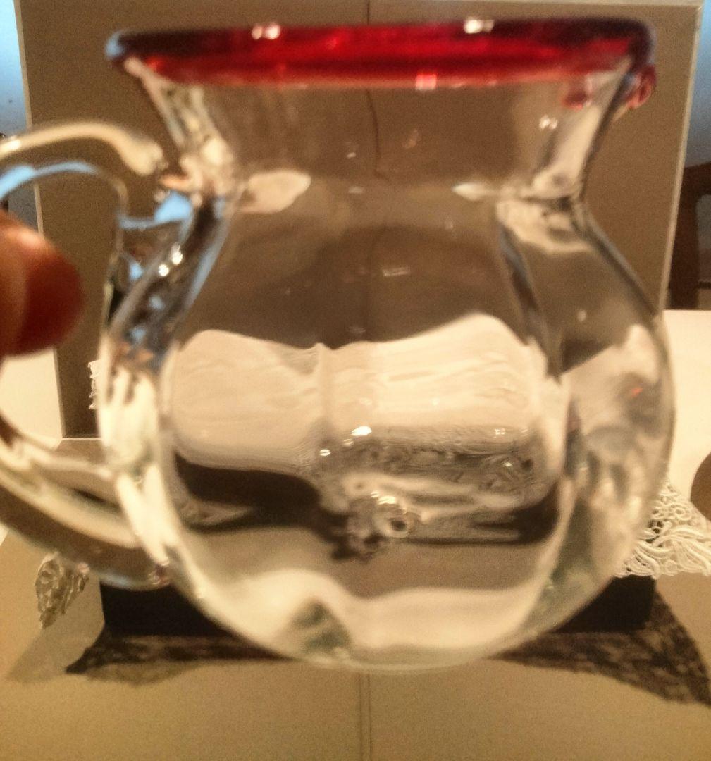 倉敷ガラス　名工　小谷眞三 超希少　ミルクグラス