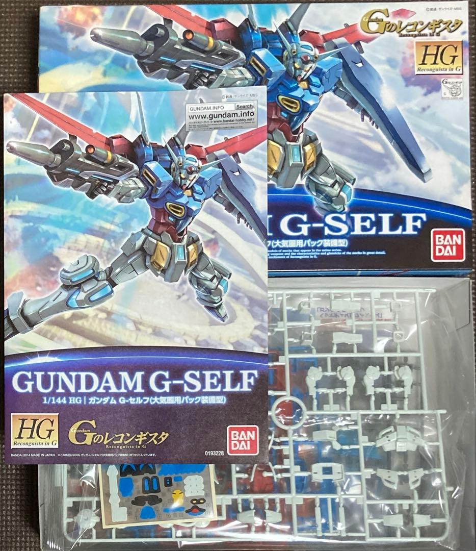 HG Gセルフほか、レコンギスタキット6点セット