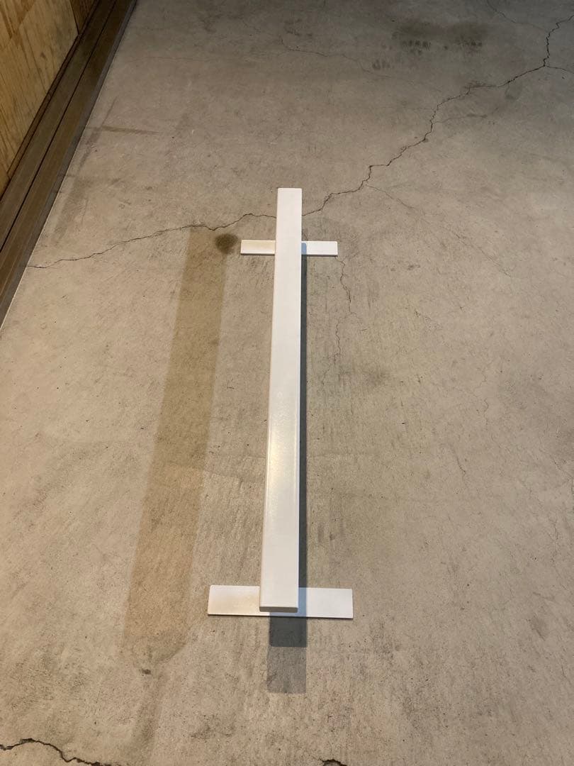 スケボー　レール1000 高さ15センチ　角パイプ　セクション