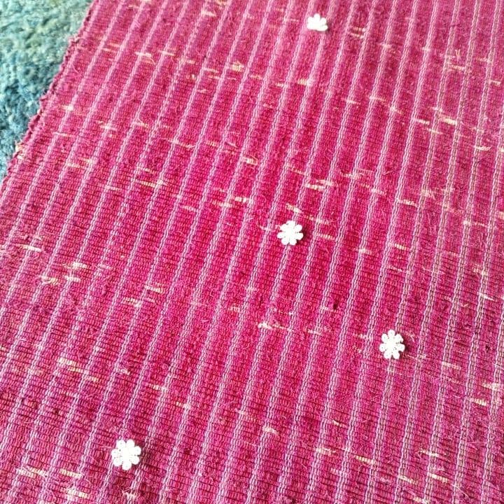 裂き織り敷物⭐︎ランナー⭐︎タペストリー阪急梅田「匠の技展」購入品⭐︎新品未使用