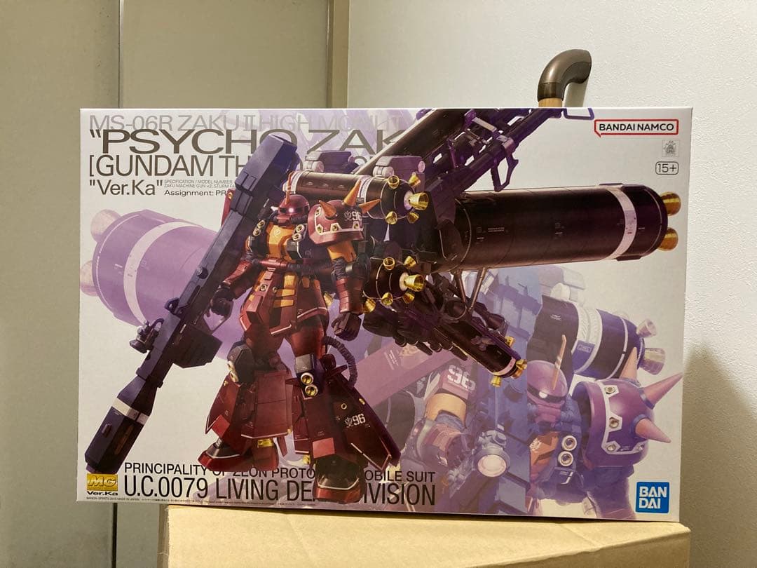 MG 1/100 高機動型ザク“サイコ・ザク” Ver.Ka