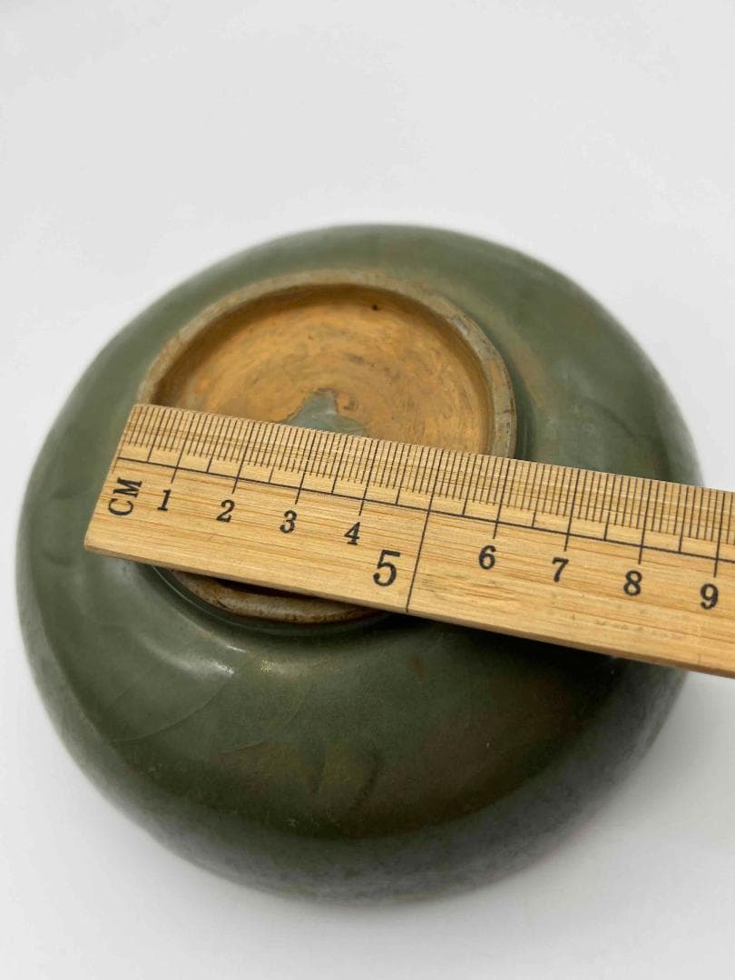 元時代から明時代　青磁　龍泉窯茶碗　大鉢 青磁茶碗　越州窯 唐物(D-65)