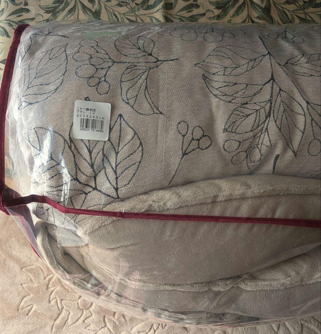 ​【極美品】北欧風 こたつ布団 長方形 205×245cm ふかふか 高級感