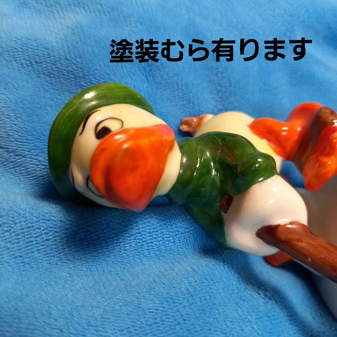 ディズニー　ドナルドダック　セラミック製フィギュア