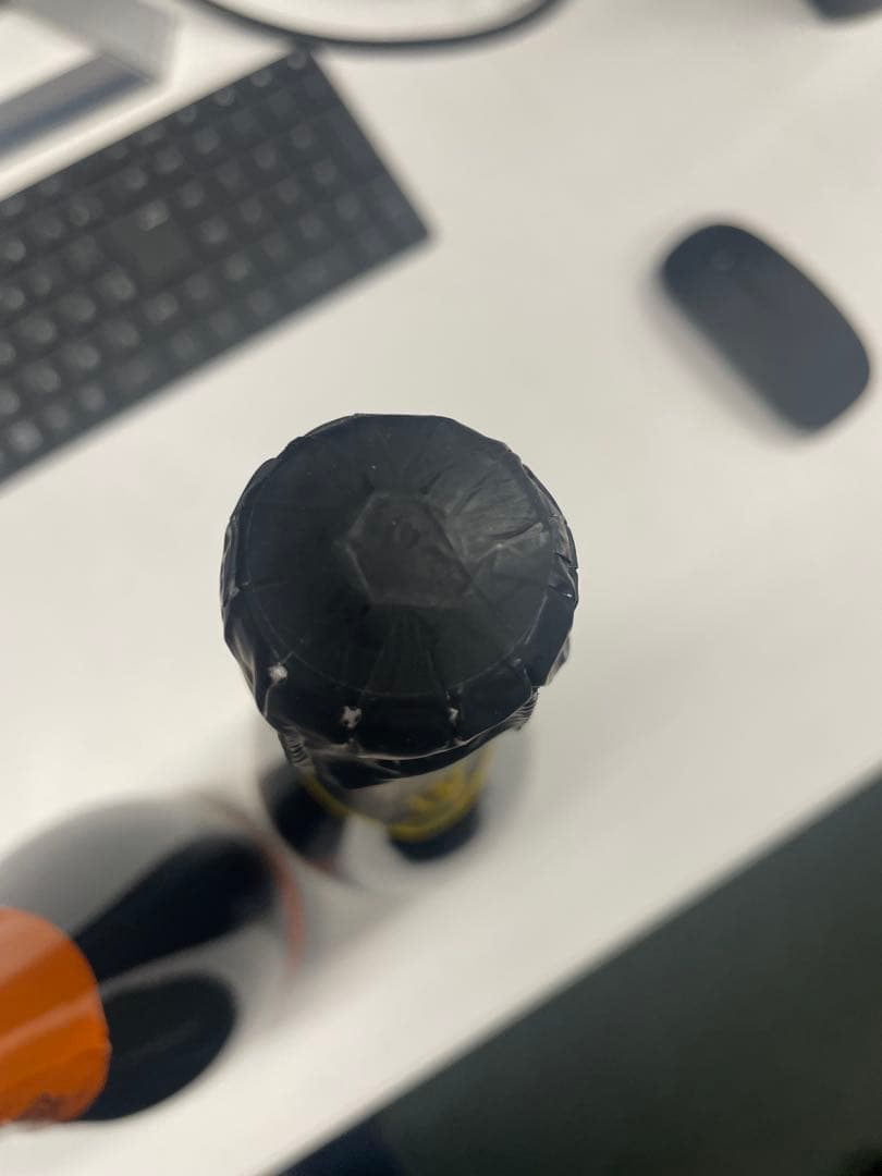 Lamborghini オレンジ・イエローセット 光るシャンパンクーラー付き