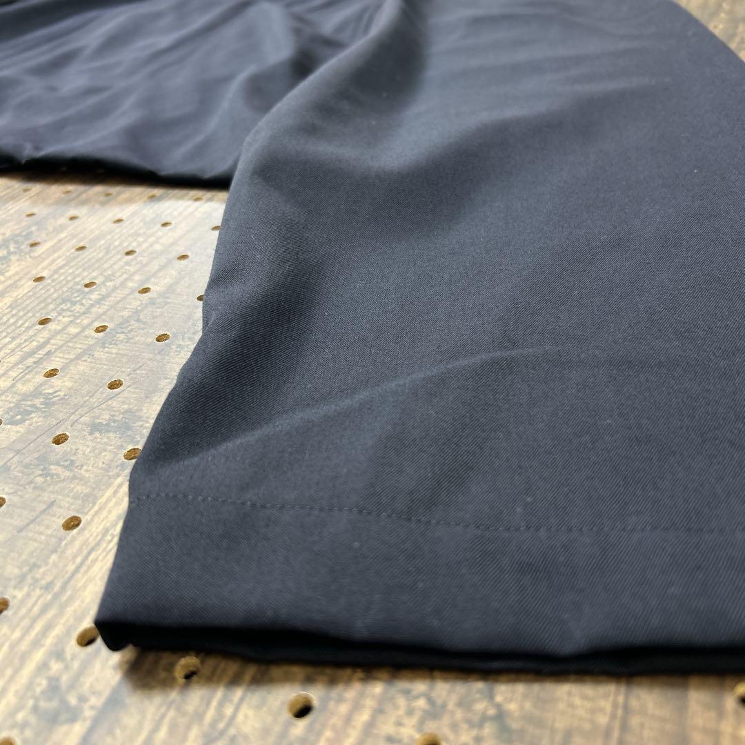 新品タグ付　コムデギャルソン　サルエルパンツ　黒　紺　L ウール100%