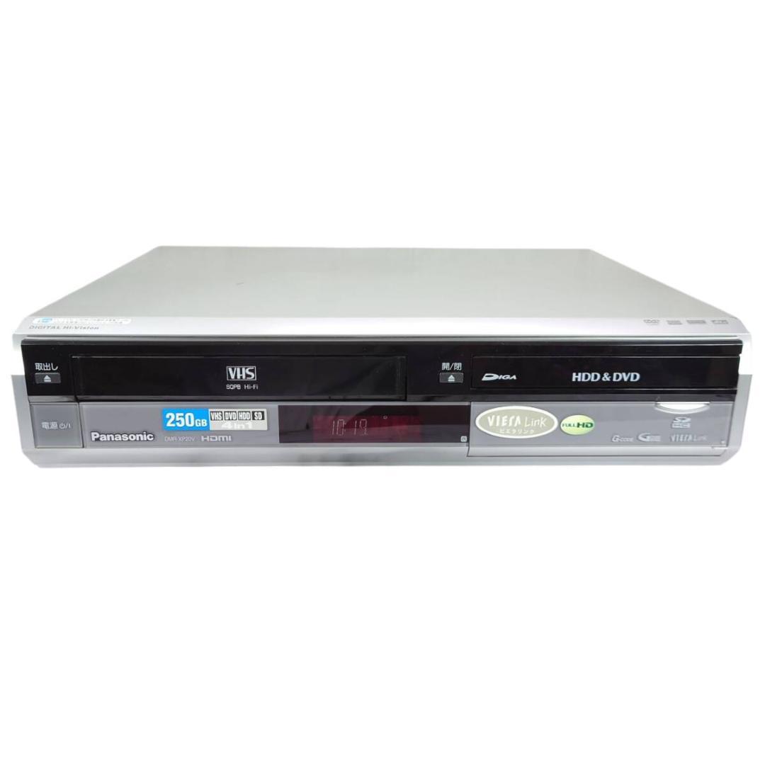 美品☆パナソニック DMR-XP20V HDD内蔵VHS一体型DVDレコーダー