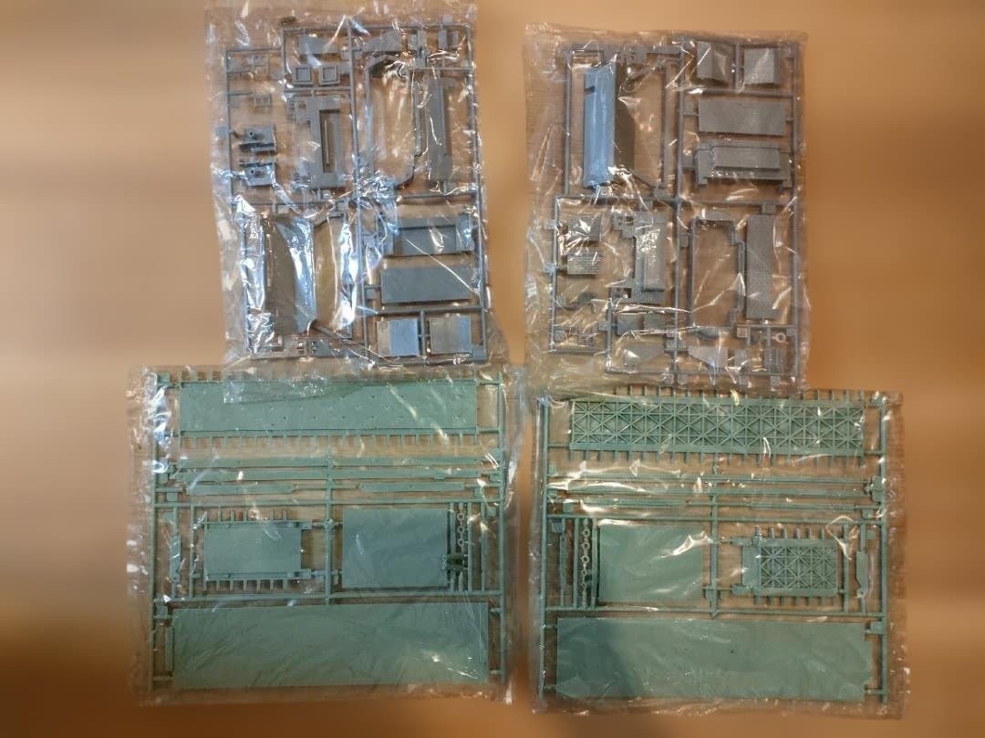 【レア・箱なし・難あり】ブルマァク 勝鬨橋 プラモデル