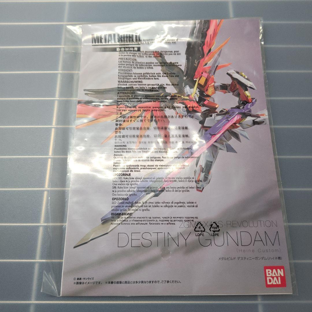 L BUILD デスティニーガンダム ハイネ専用機