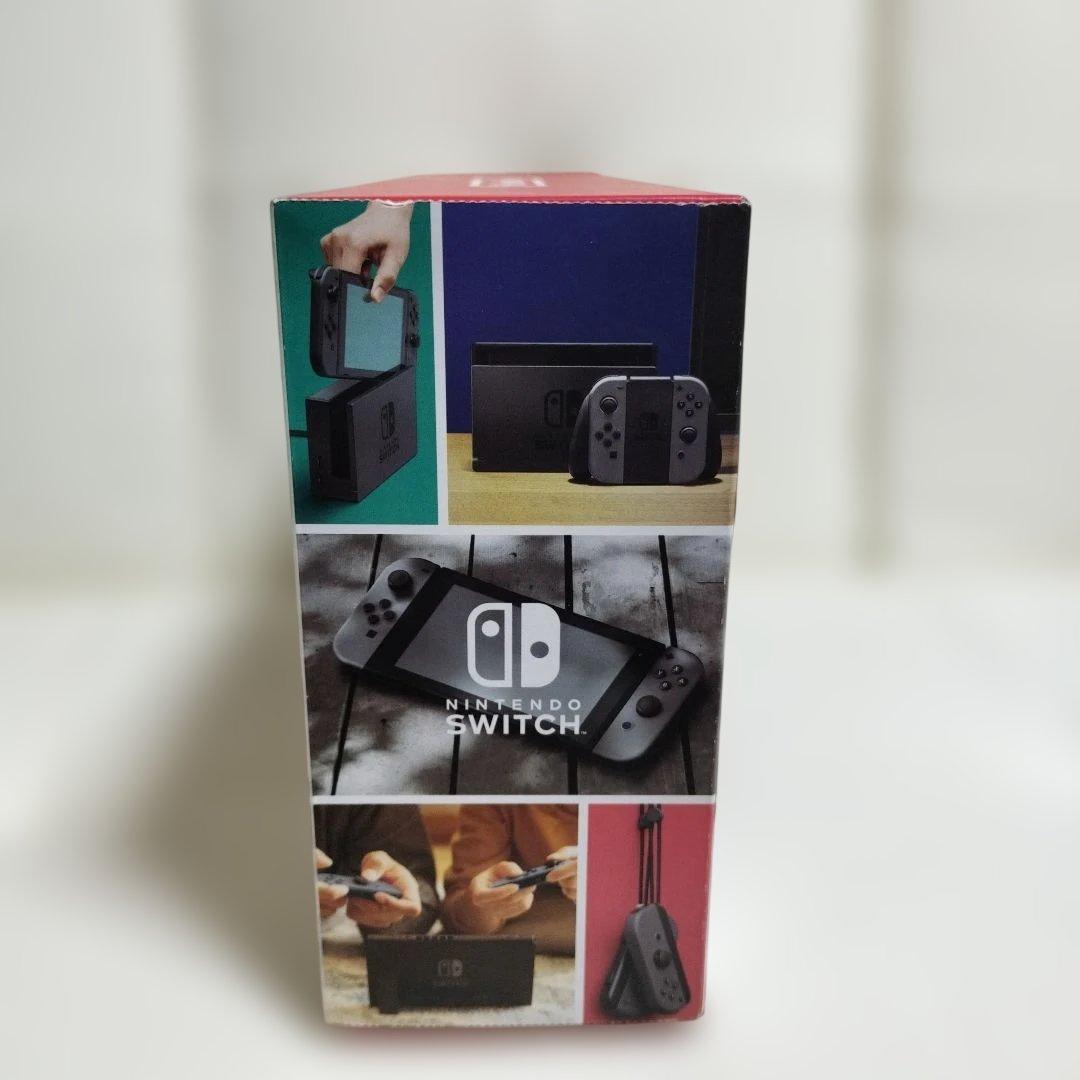 美品Nintendo Switch 本体 グレー 動作確認済 付属品付 初期化済