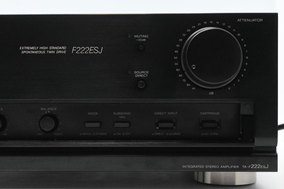 ＳＯＮＹ　プリメインアンプ　ＴＡ－Ｆ２２２ＥＳＪ　【動作品　美品】