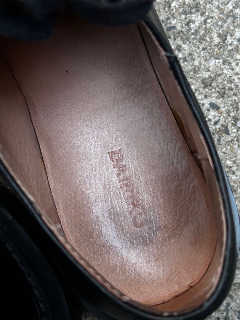 dairiku ダイリク レザーモカシンシューズ 革靴 ビブラムソール