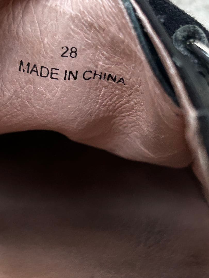 dairiku ダイリク レザーモカシンシューズ 革靴 ビブラムソール