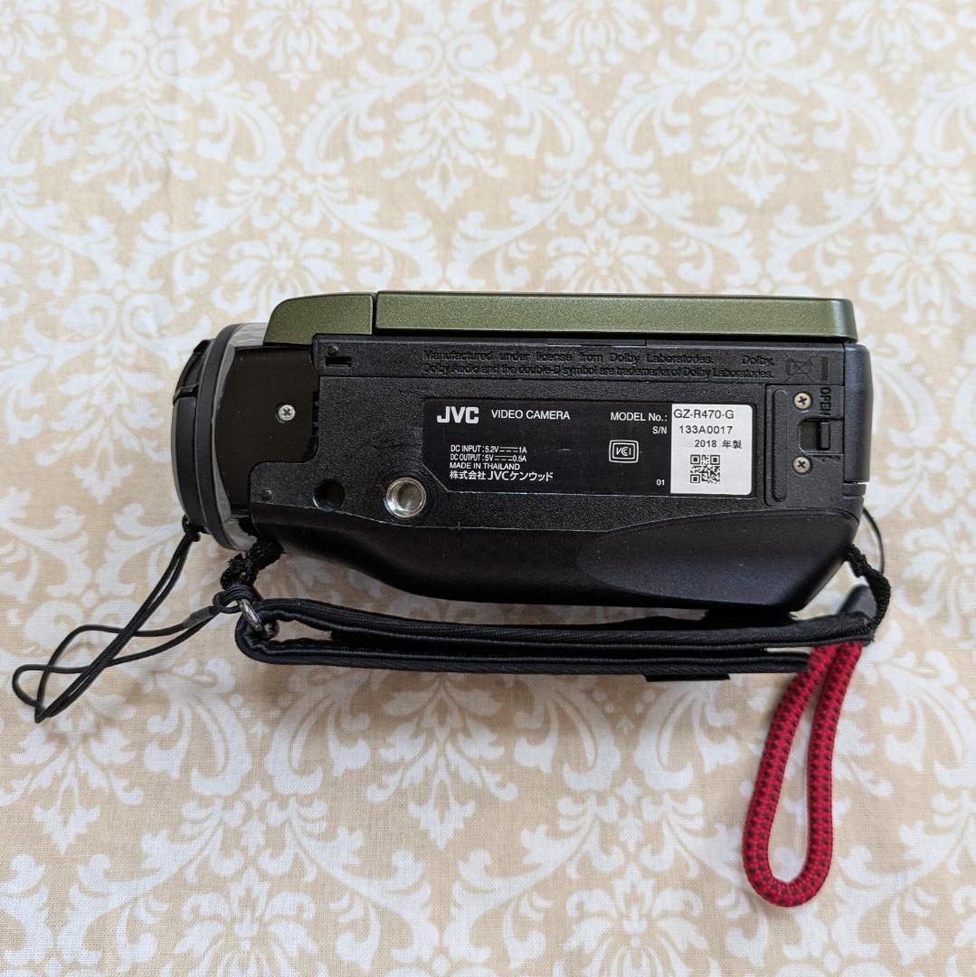 JVC ビデオカメラ Everio R 防水 防塵 32GB カーキ色