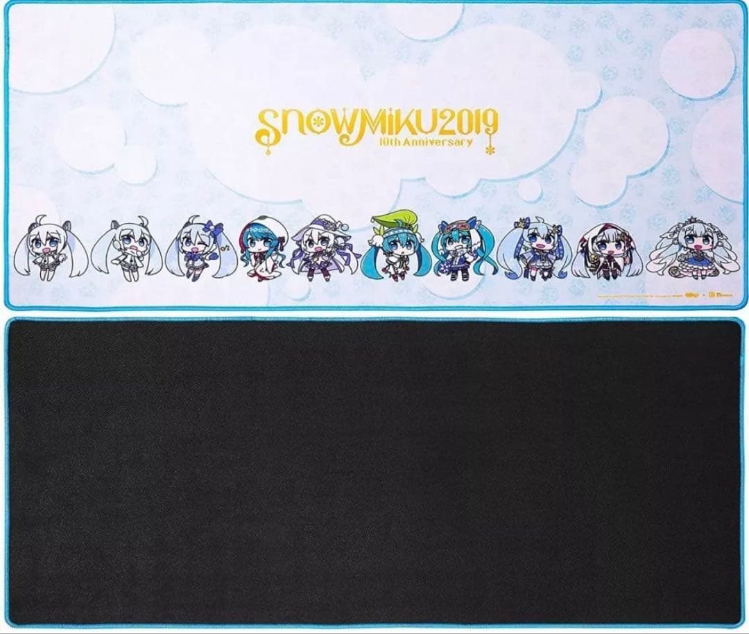 ❣️✨❣️ MIKU 2019 雪ミク 特大ソフトマウスパッド ❣️✨❣️
