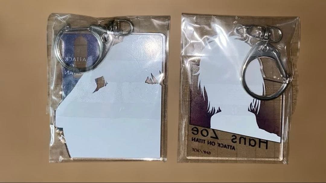 進撃の巨人　アクリルキーホルダー　ハンジ　WITSTUDIO 線画