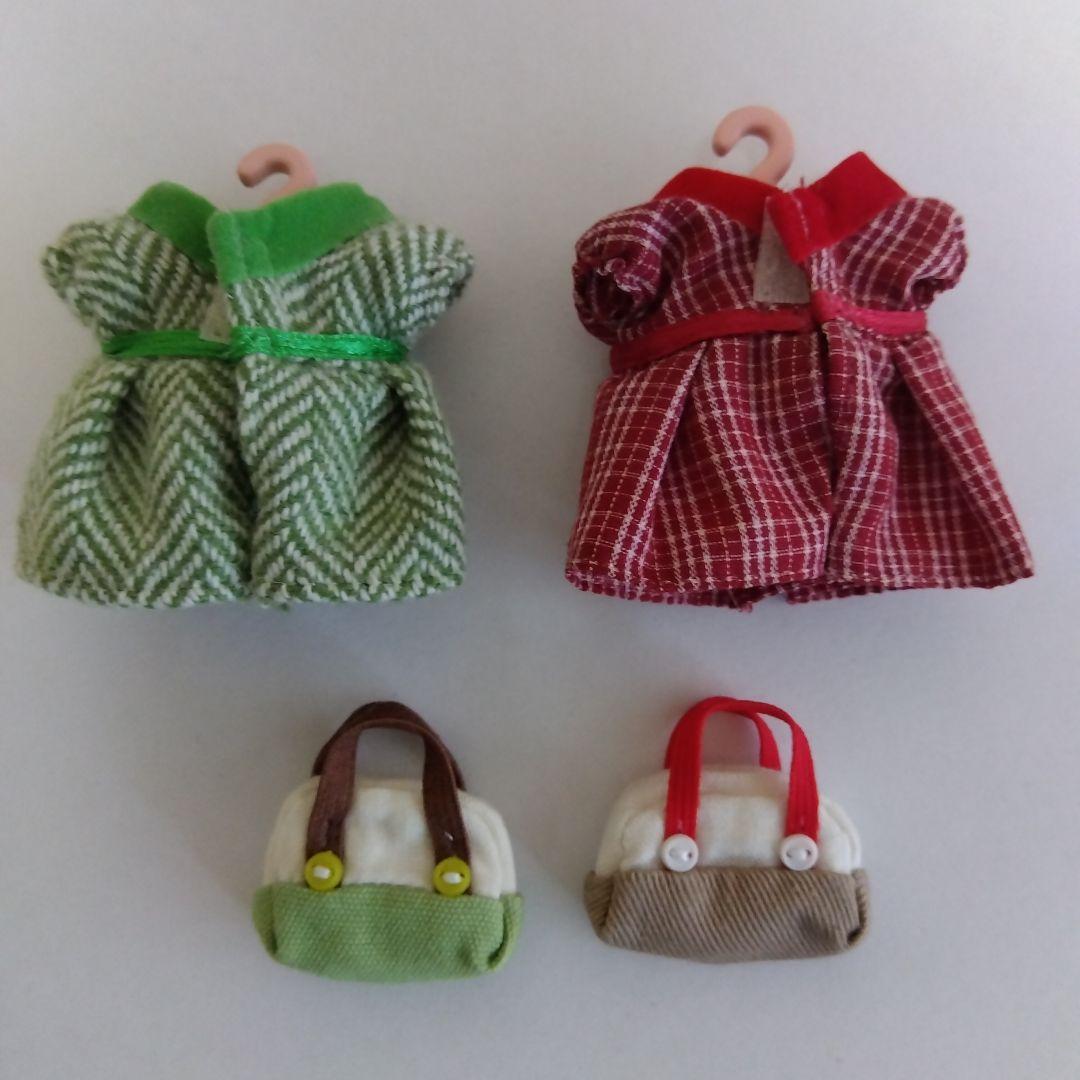 シルバニアファミリー　洋服　バッグ　ハンガー　ハンガーラック