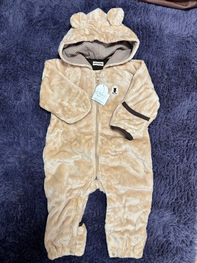 ミキハウス フリースロンパース　60 70 80