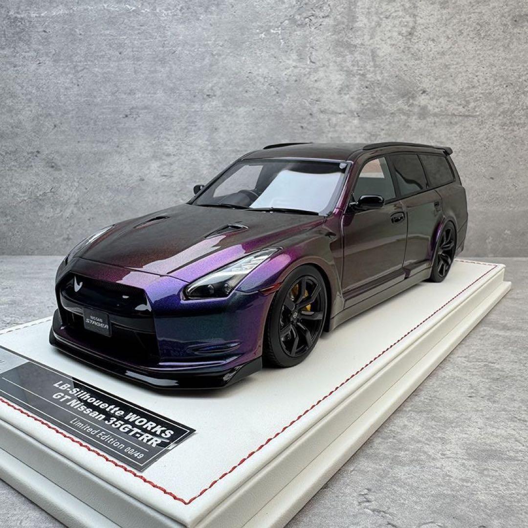 【新品】IVY Nissan GT-R ミニカー 1/18