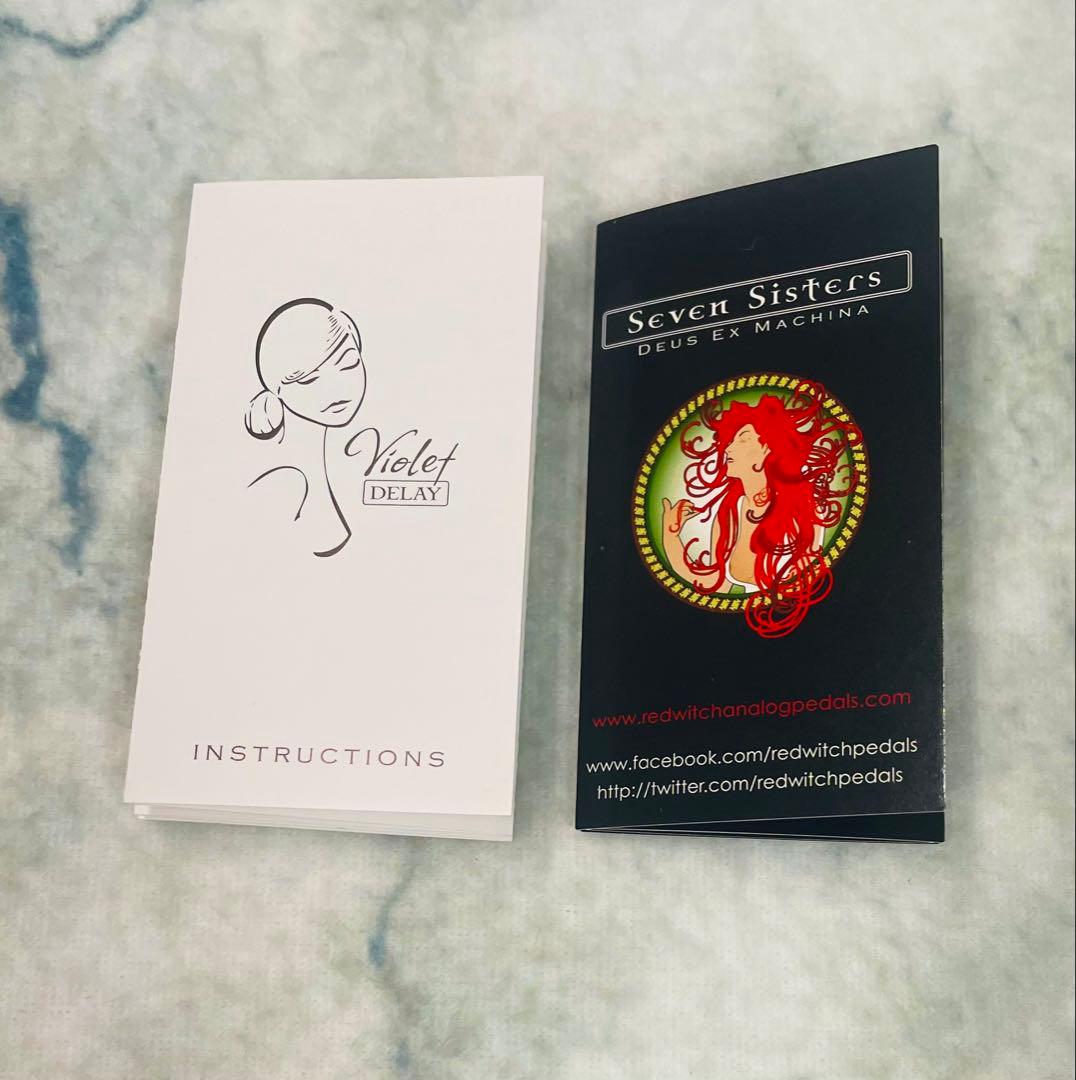 稼働品 Seven Sisters Violet Delay ディレイ 充電式