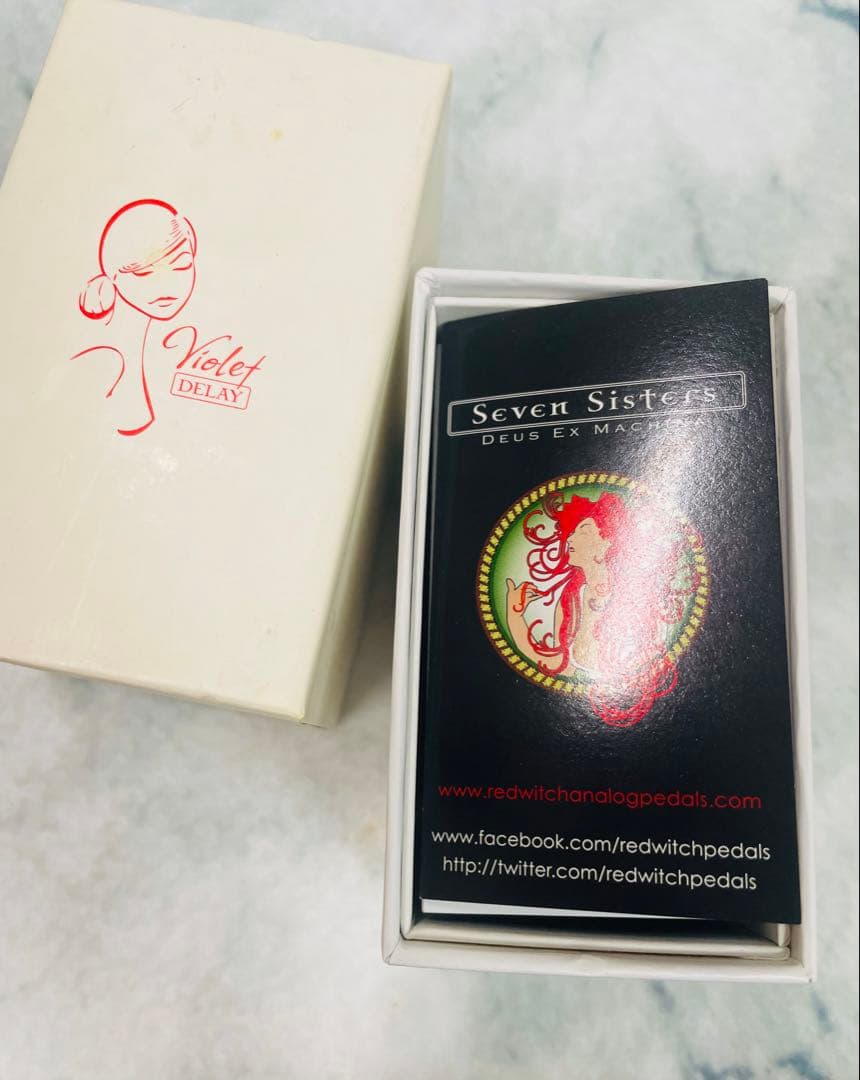 稼働品 Seven Sisters Violet Delay ディレイ 充電式