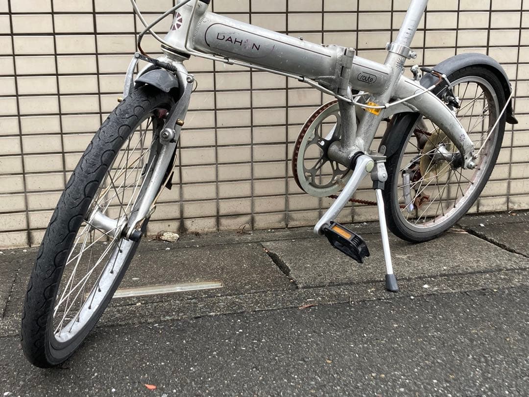 DAHON route ダホン ルート 外装6段 アルミフレーム 前後ドロヨケ付