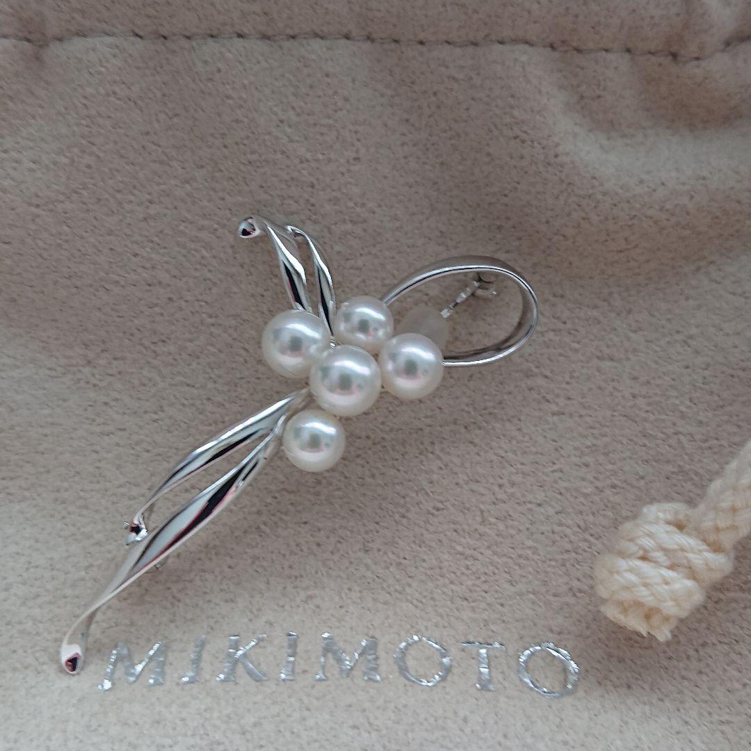 MIKIMOTO シルバーブローチ