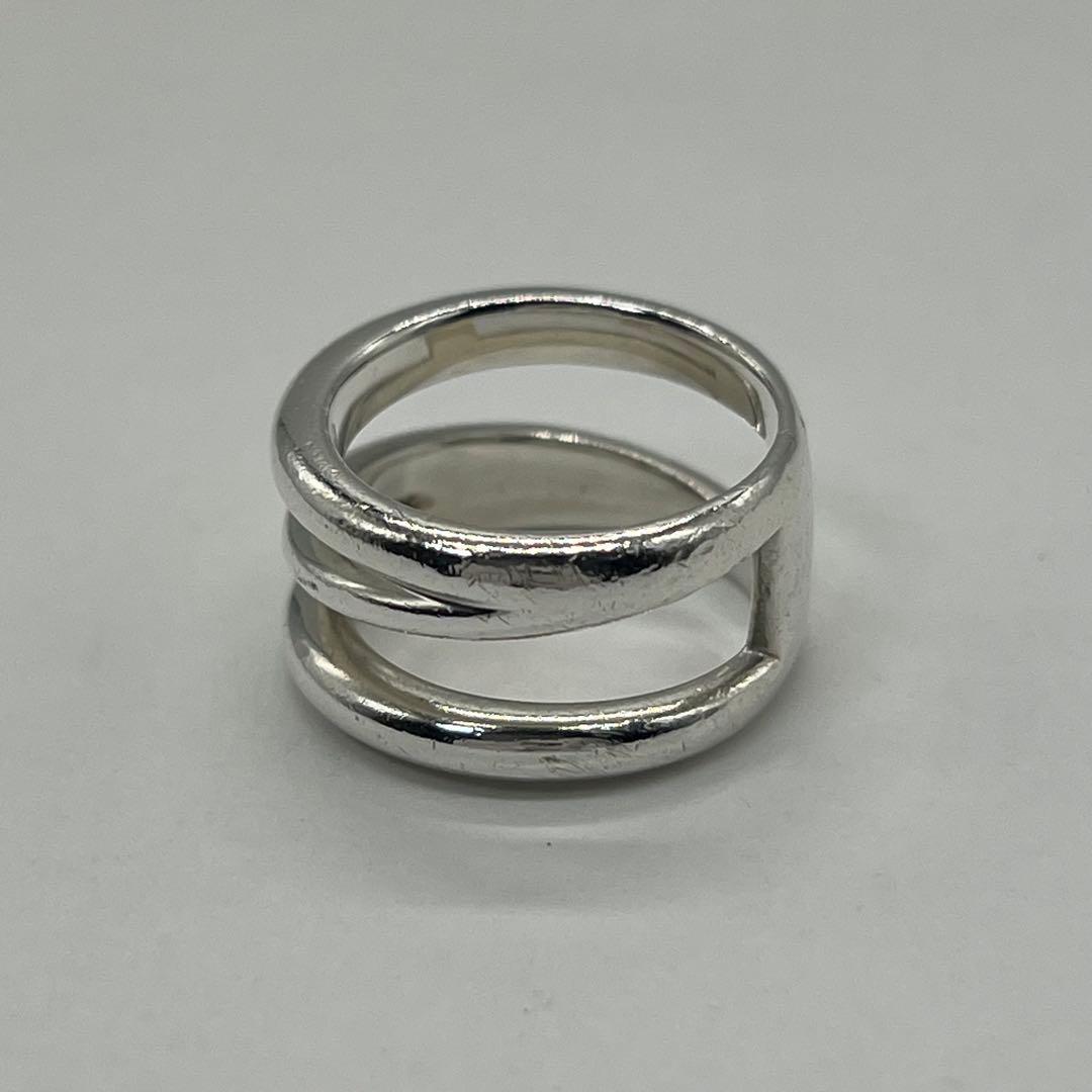 ティファニー TIFFANY ダイアゴナルリング 11号 SV925