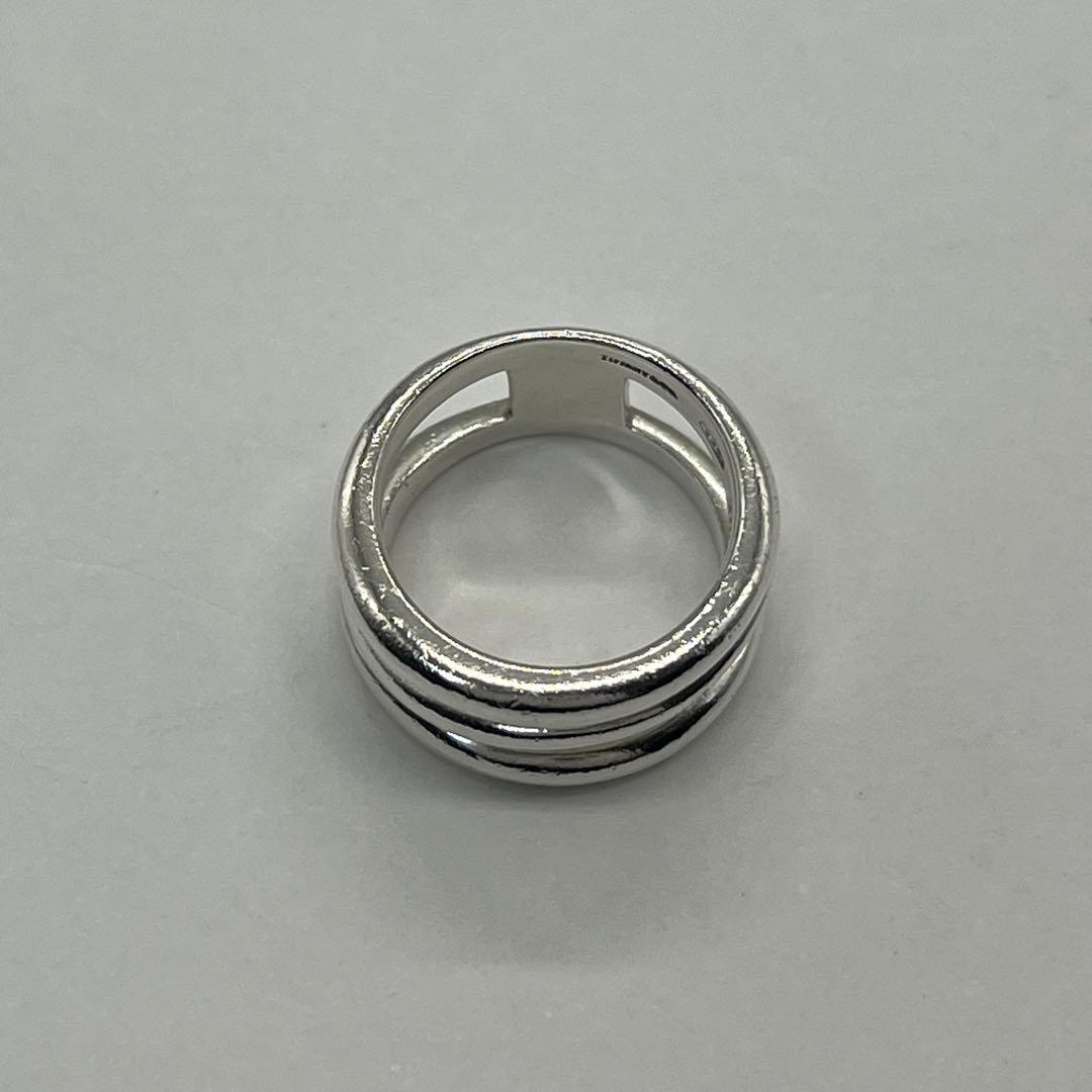 ティファニー TIFFANY ダイアゴナルリング 11号 SV925